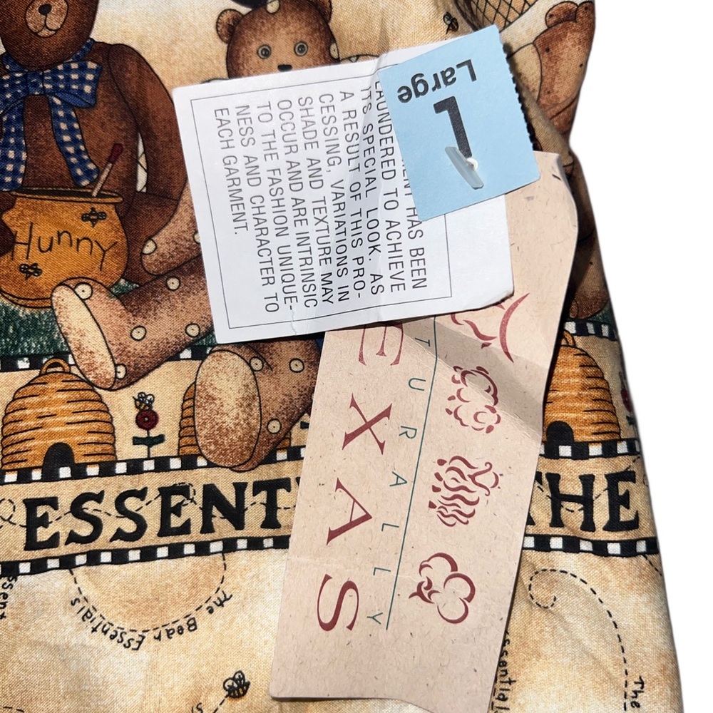 Cute bear vest brand new with tags vintage - Picture 2 of 4